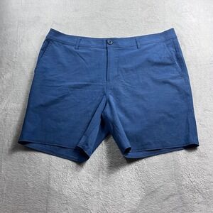 Huk Mens Performance Fishing‎ Shorts Blue Size 42 Recycled Stretch Hybrid